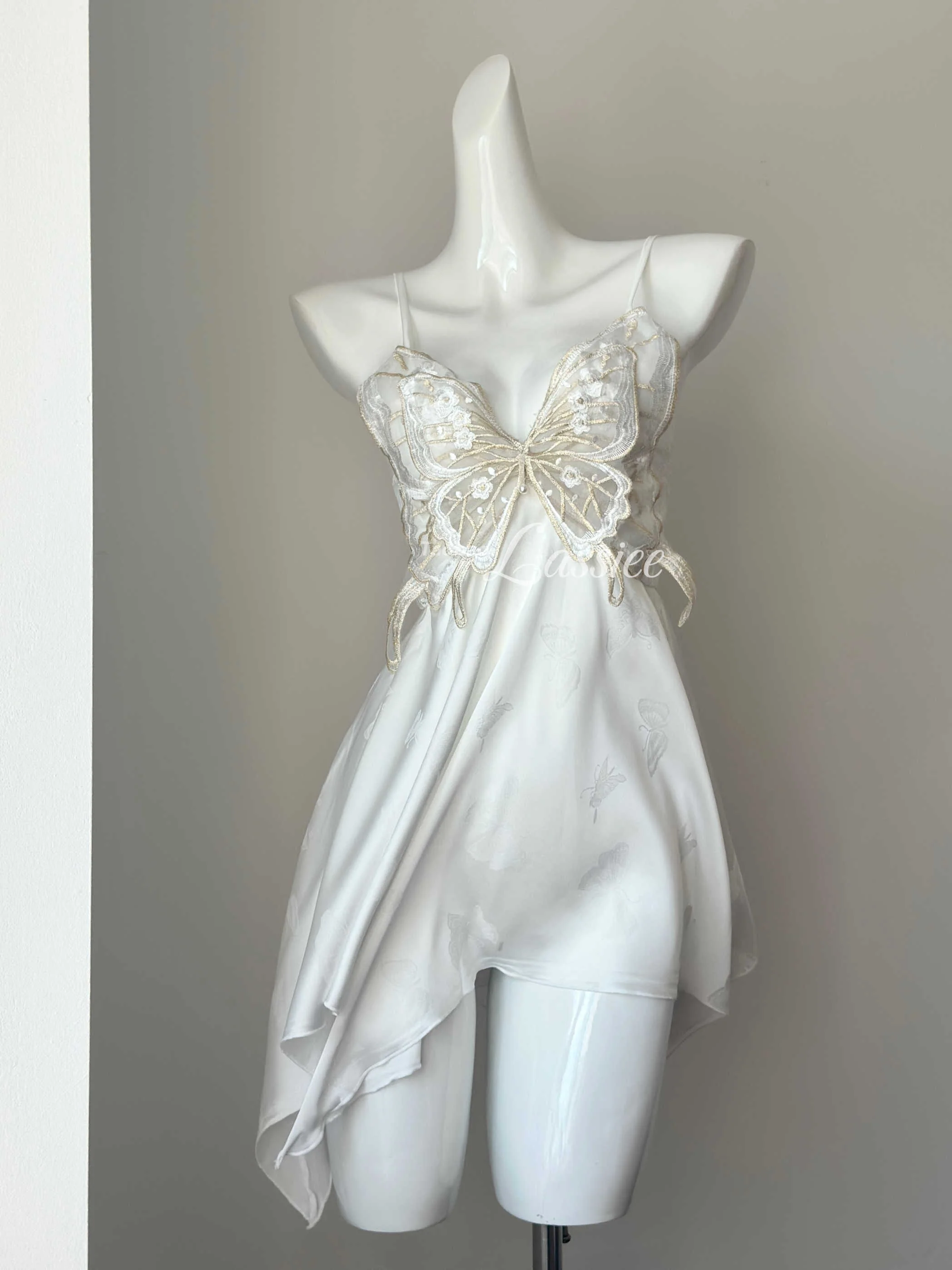 Pure Desire Ice Silk Butterfly Pajamas - Image 5