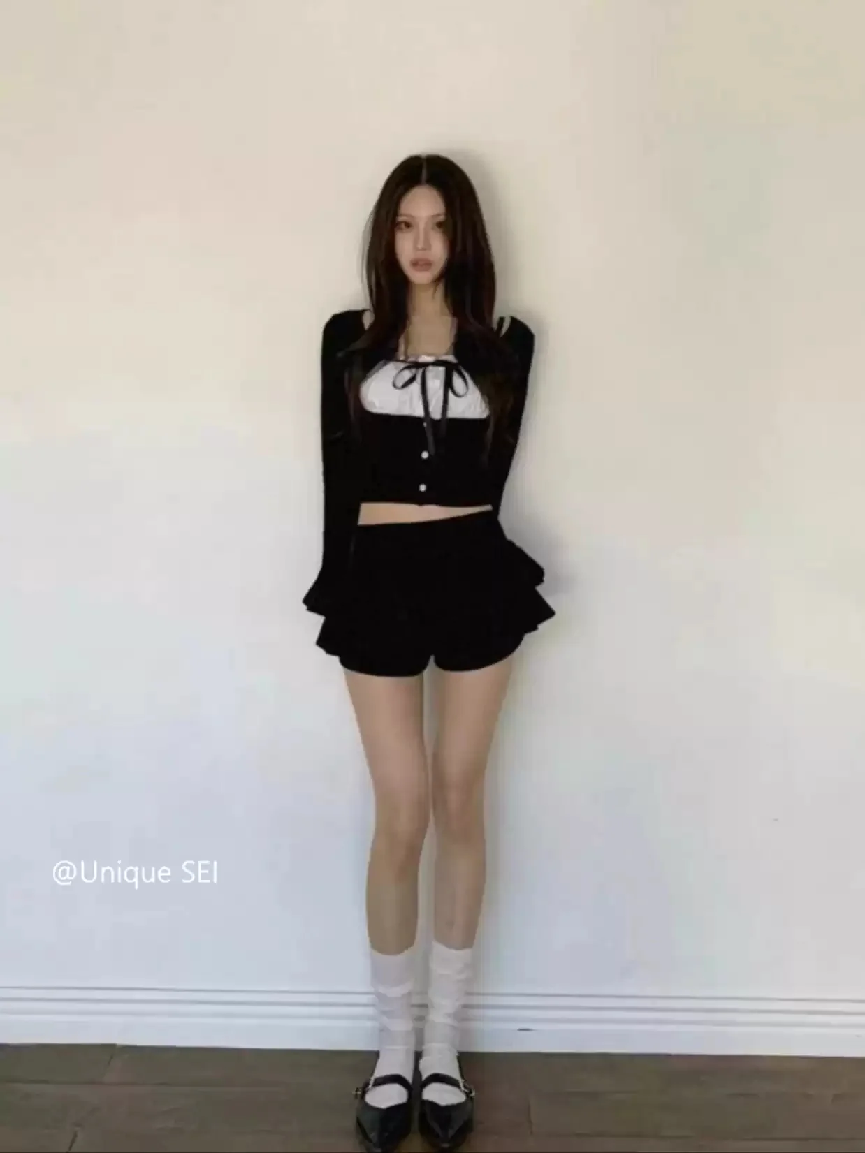 Pure Lust Spliced Long Sleeve Top - Image 2
