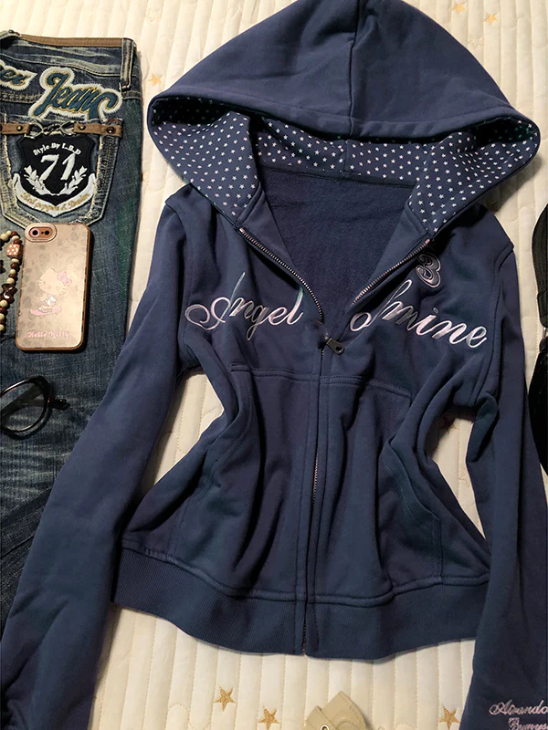 purple hooded sweatshirt - Image 5