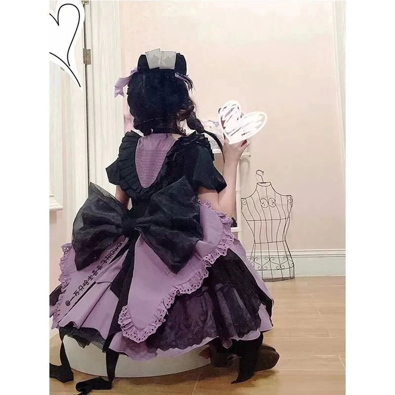 Purple Spade Cosplay Dress - Image 5