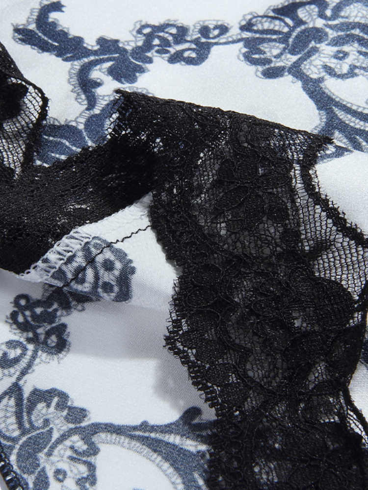 Qinghua Porcelain Lace Nightgown - Image 3