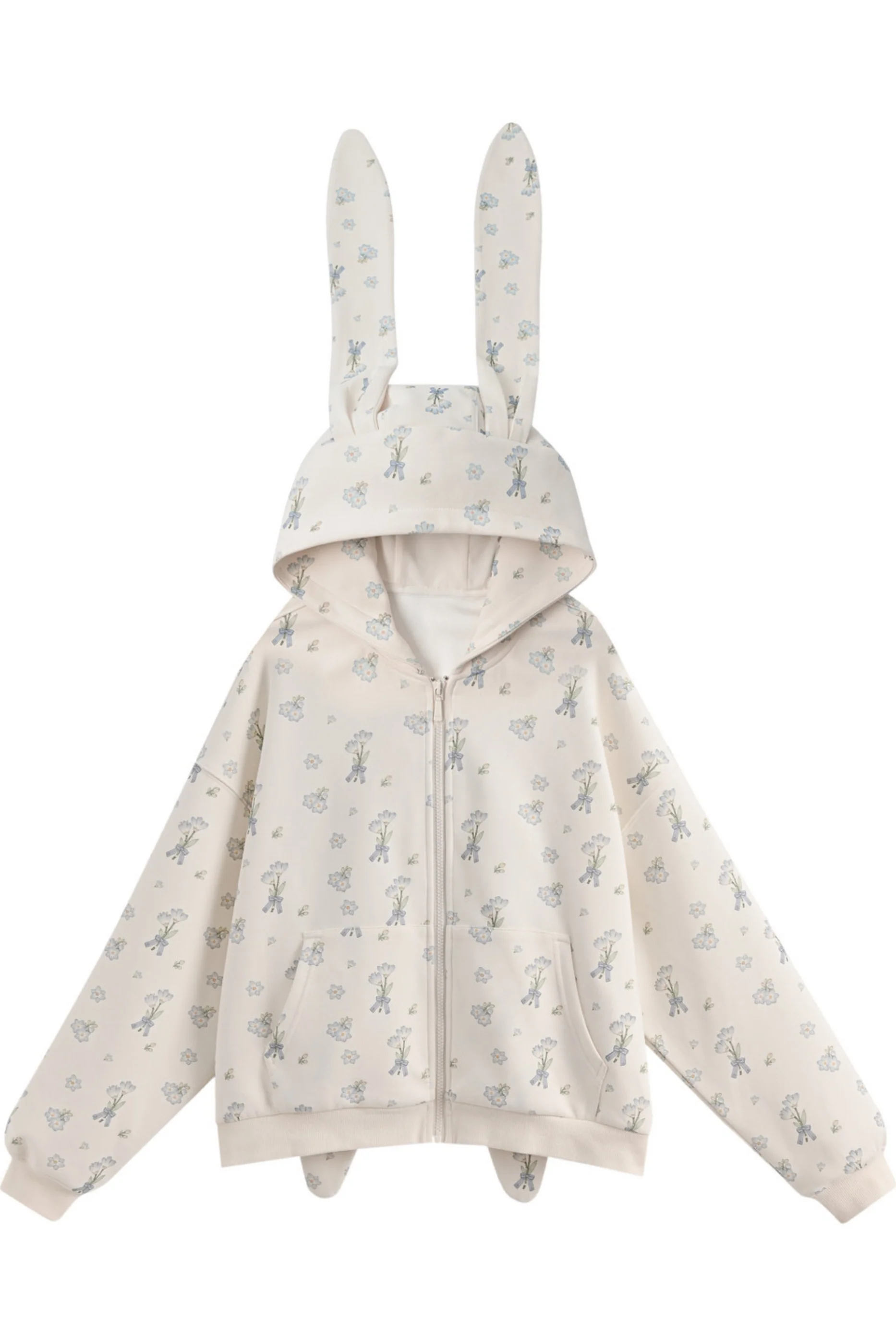 Rabbit Ear Hooded Jacket + Pants - Image 13