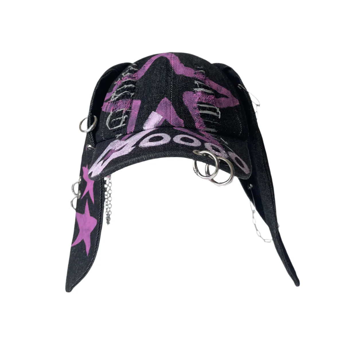 Rabbit Ears Punk Y2K Cap - Image 2