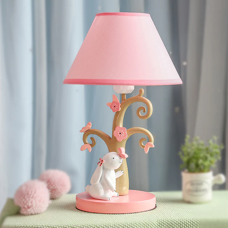 rabbit pink kawaii night light - Image 3