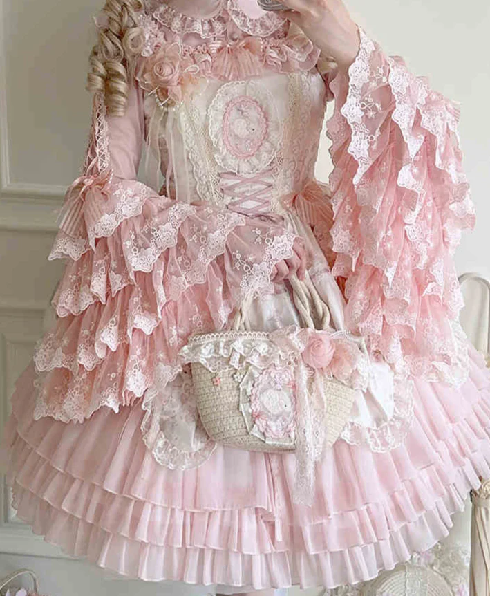 Rabbit Sakura Lolita JSK Dress - Image 10