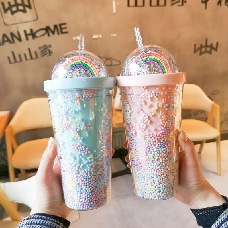 Rainbow Sprinkles Water Bottle - Image 2