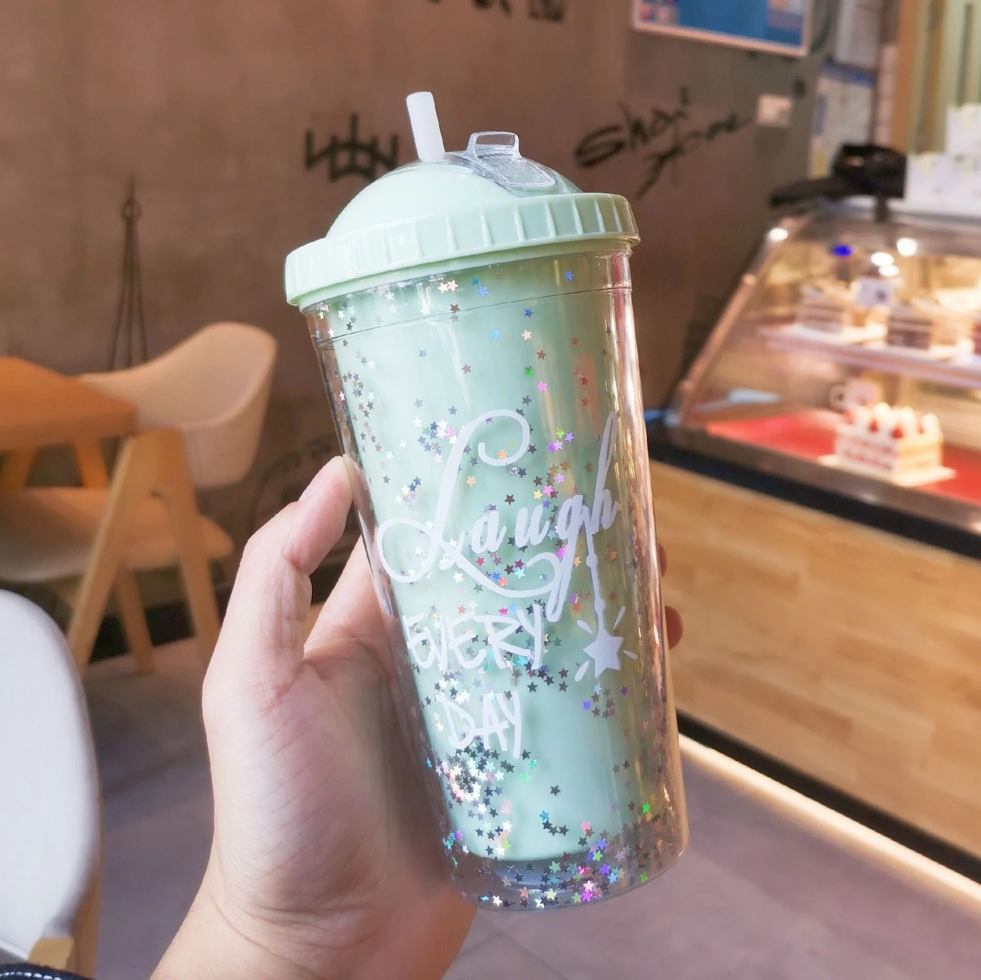Rainbow Sprinkles Water Bottle - Image 4