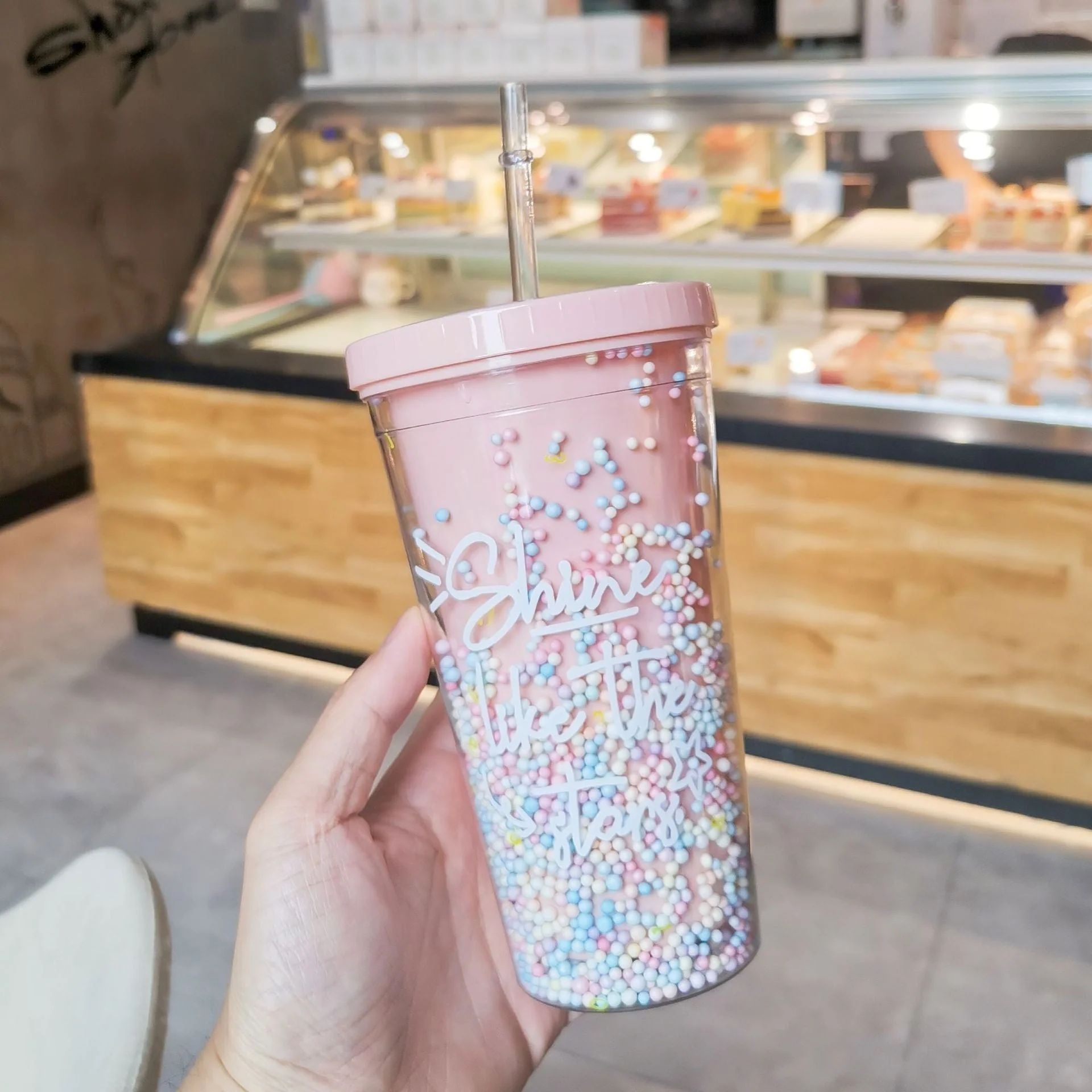 Rainbow Sprinkles Water Bottle - Image 7