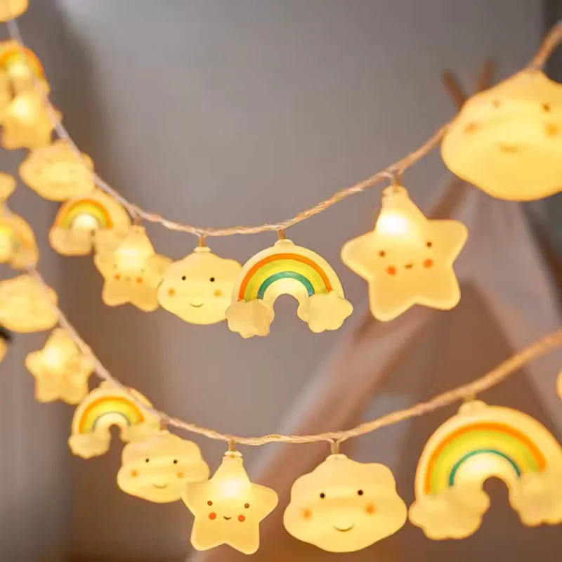 Rainbow Star LED String Lights - Image 5