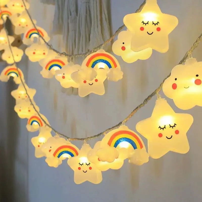 Rainbow Star LED String Lights - Image 6