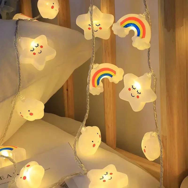 Rainbow Star LED String Lights - Image 7
