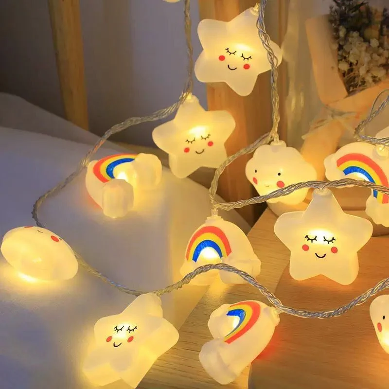 Rainbow Star LED String Lights - Image 8