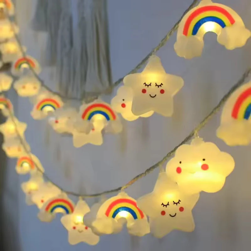 Rainbow Star LED String Lights - Image 9