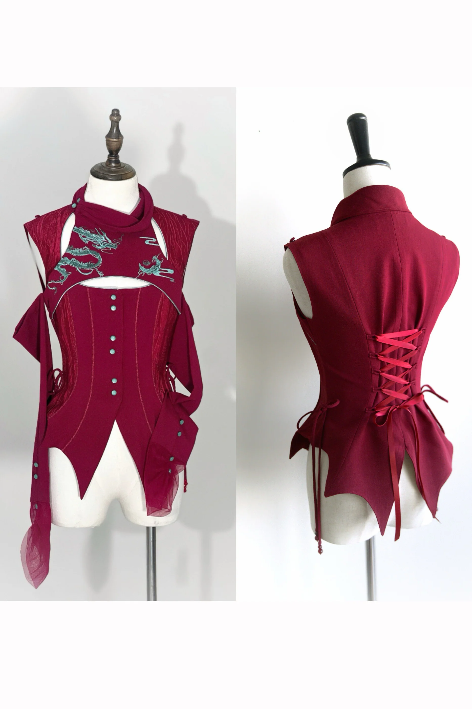 Mode Dragon Lolita Top + Skirt - Image 22