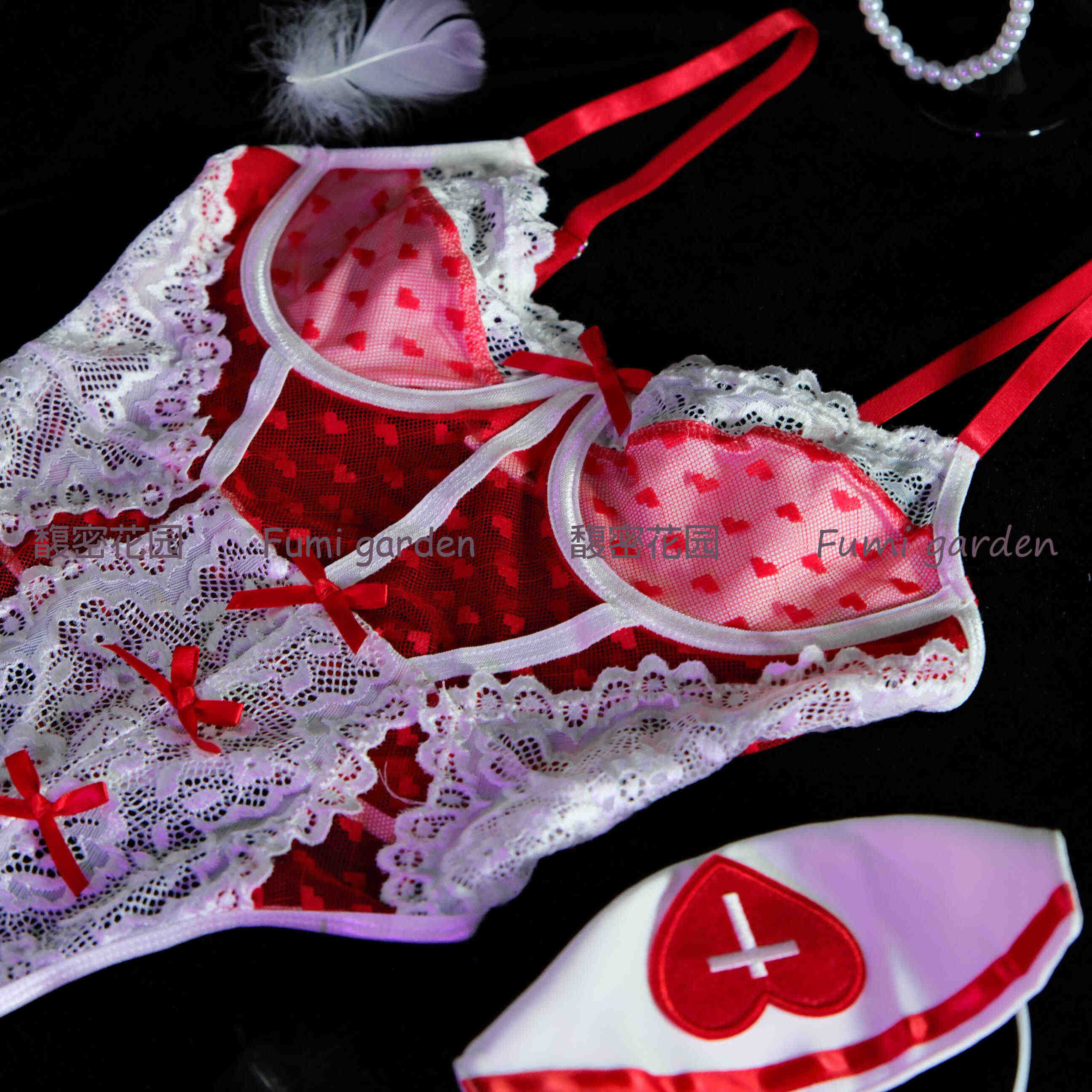 Red Lace Lingerie - Image 5