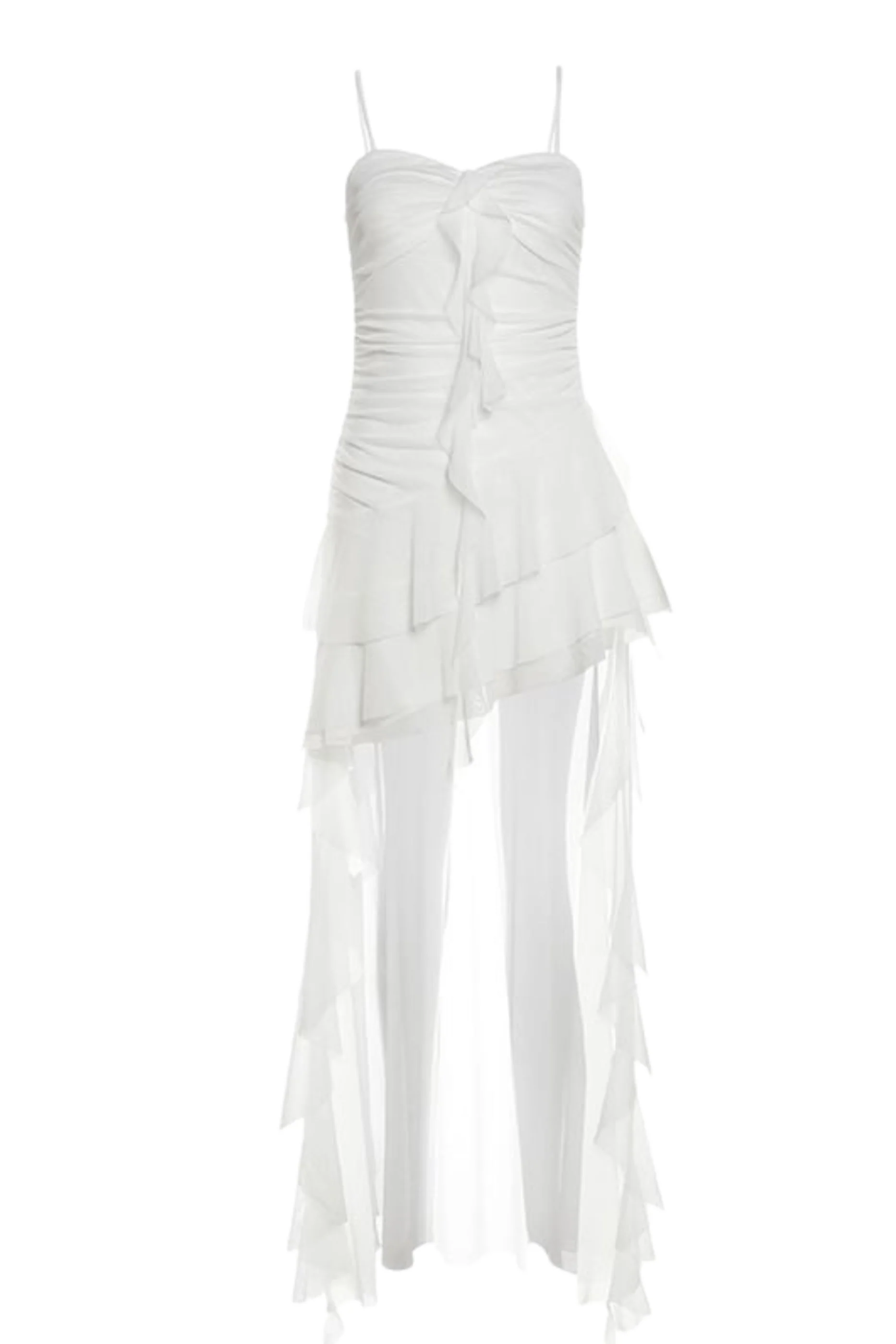 Retro Asymmetrical Camisole - Image 4