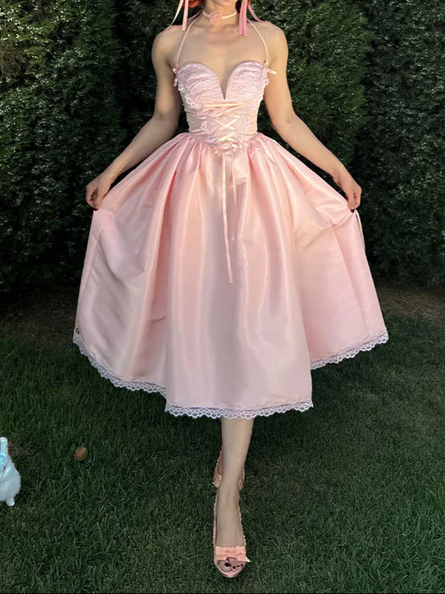 Retro Ballet Girl Dress - Image 3