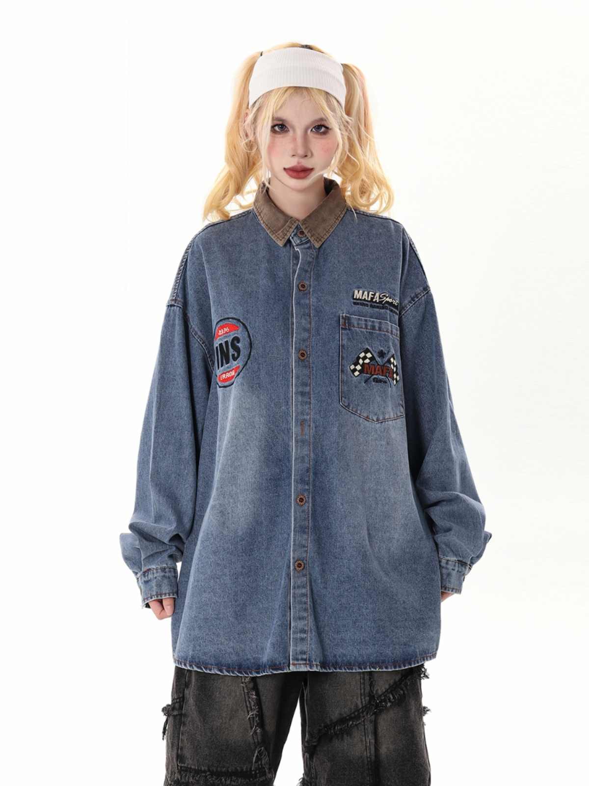 Retro Black Jacket - Image 3