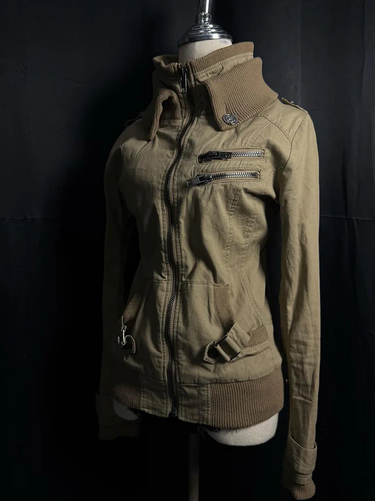 retro brown jacket - Image 3