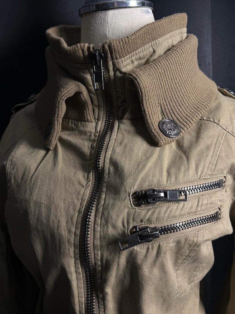 retro brown jacket - Image 4