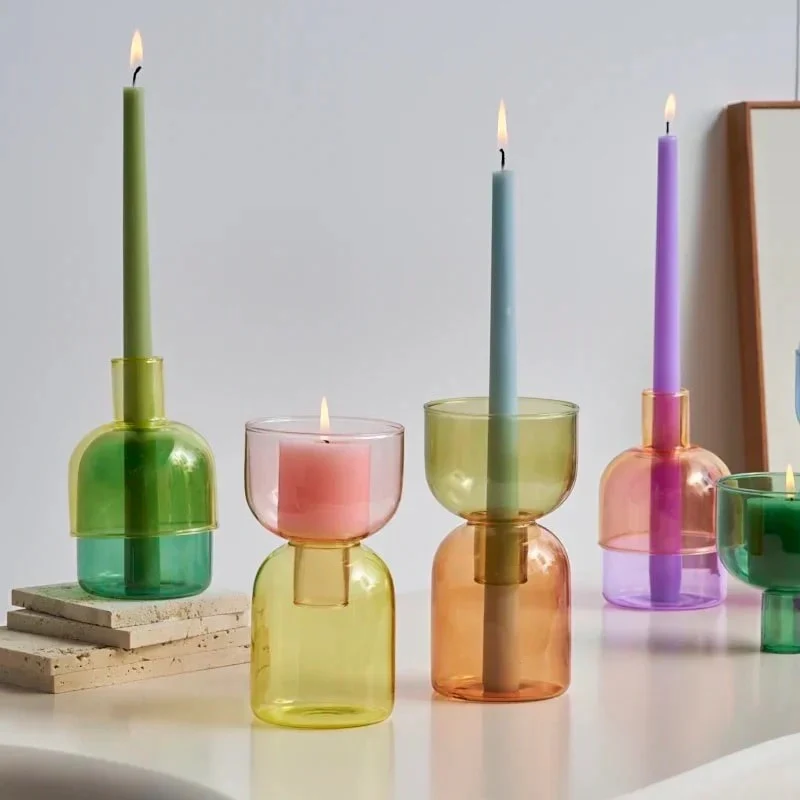 Retro Candle Holders - Image 2