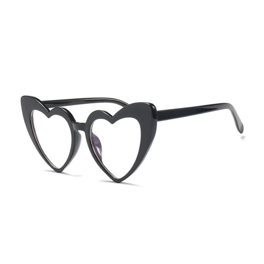 Retro Cat Eye Heart Shape Sunglasses - Image 15