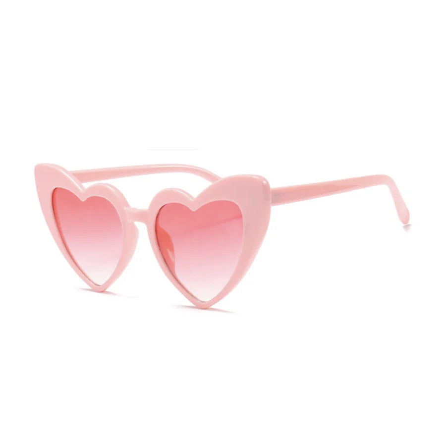 Retro Cat Eye Heart Shape Sunglasses - Image 16