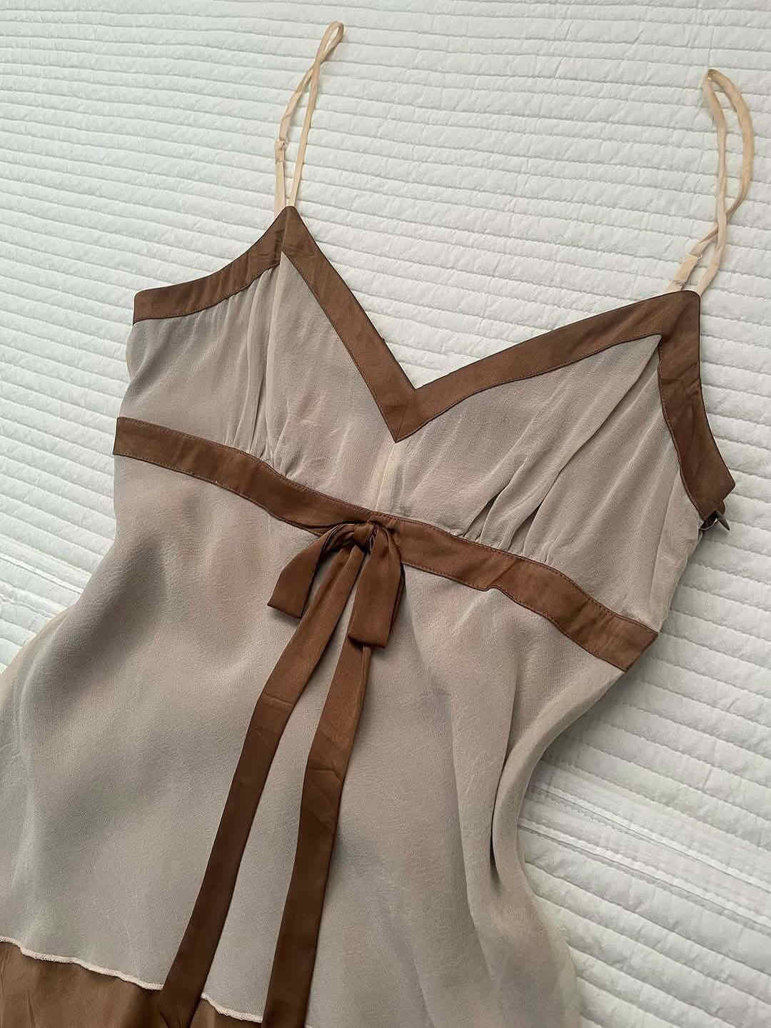 Retro Fake Two-piece Tank Top - Image 5