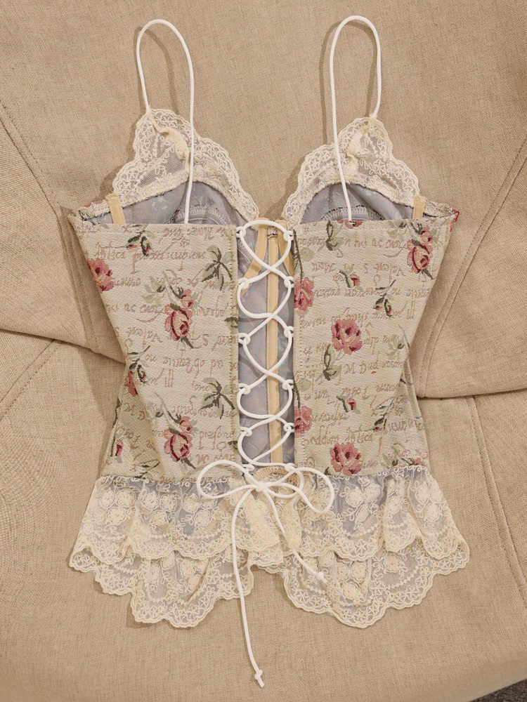 Retro Floral Camisole - Image 4