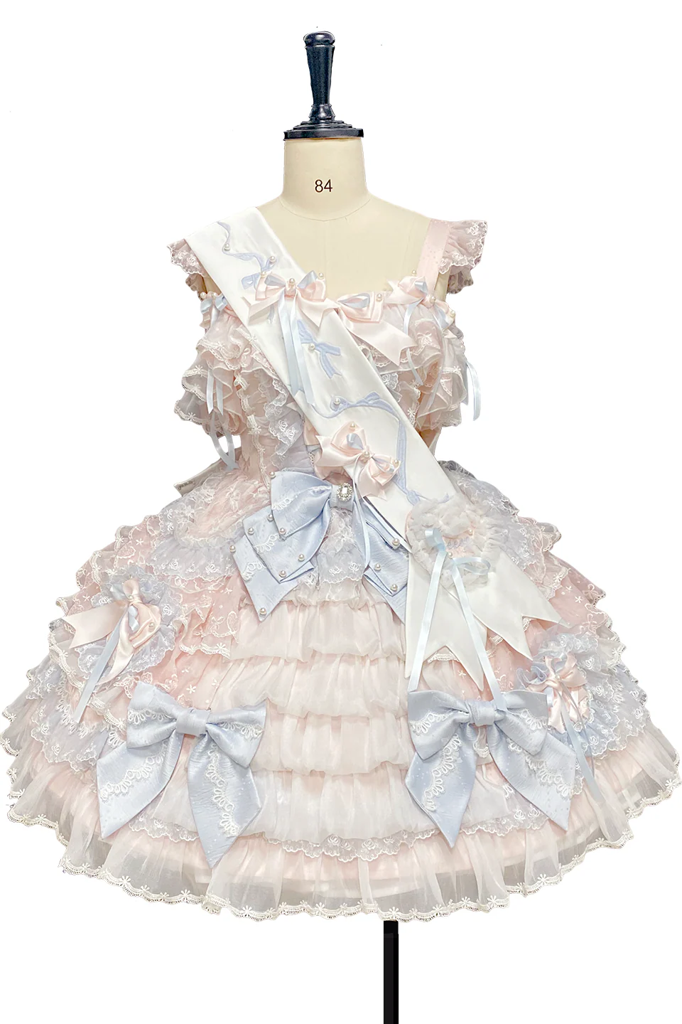 [Pre-order] Pink Blue Romantic Lace Lolita Princess Dress + Shirt + Set 1/2/3