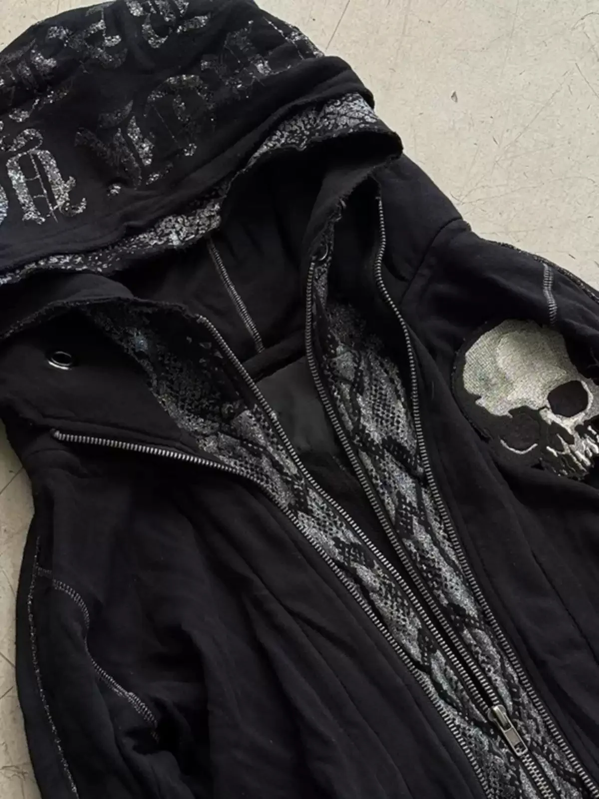 retro goth jacket - Image 3