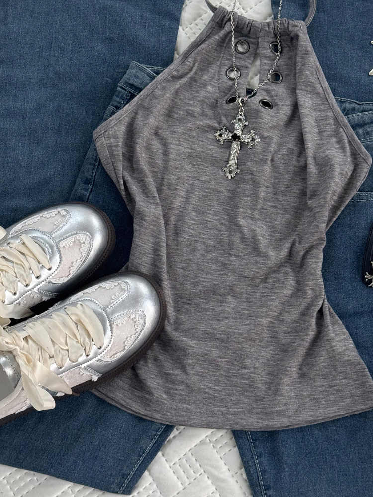 Retro Gray Top - Image 5