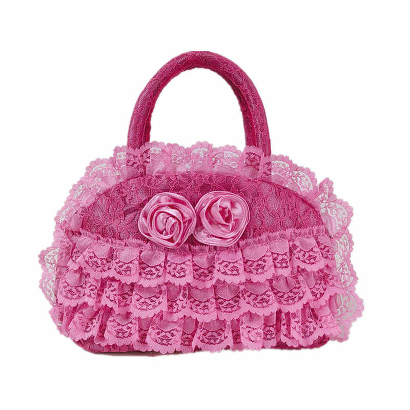 Retro Lace Roses Bag - Image 4