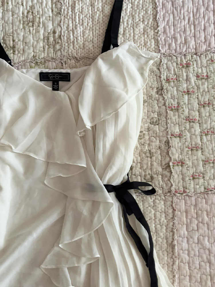 Retro Mesh Camisole Top - Image 2
