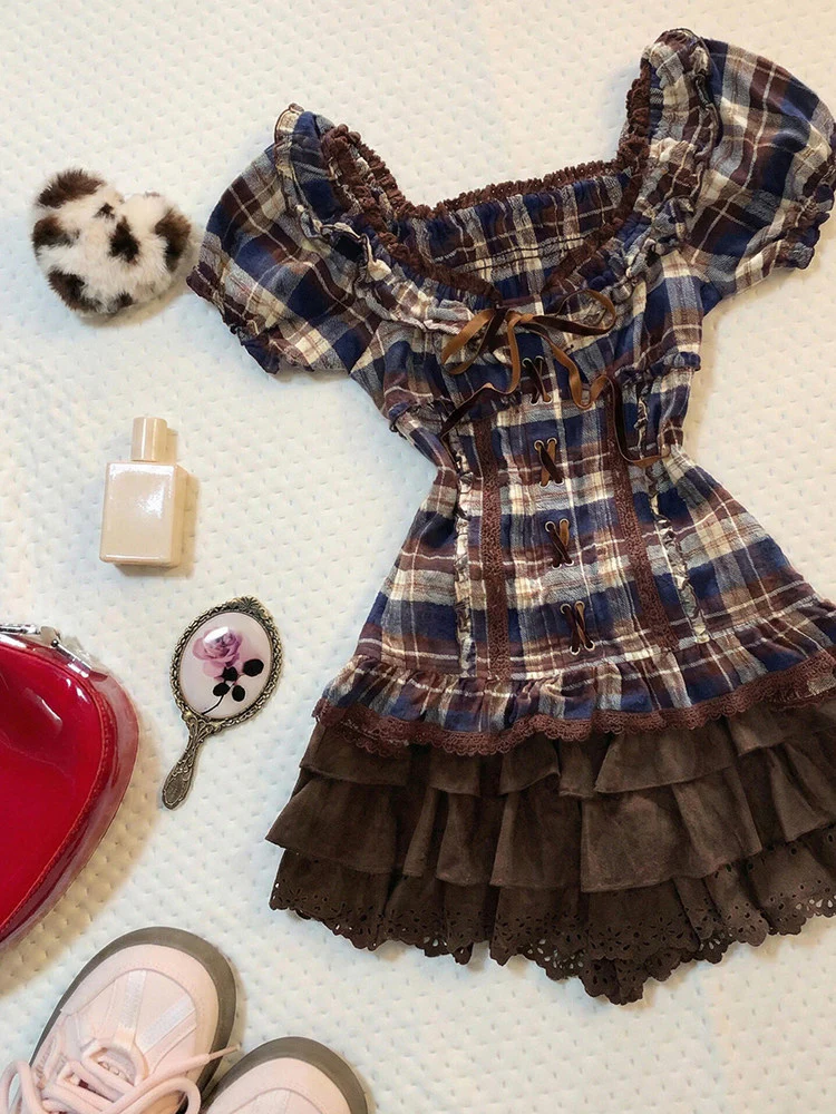 retro plaid shirt - Image 3