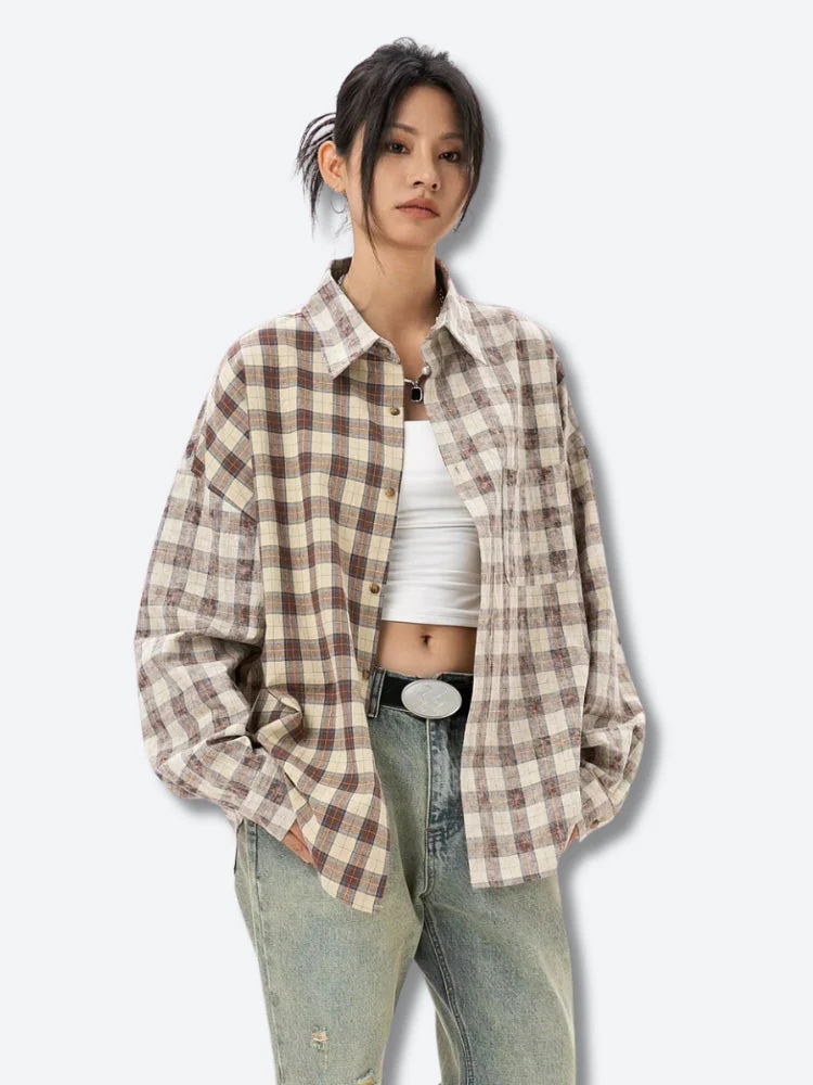 Retro Plaid Shirt - Image 4