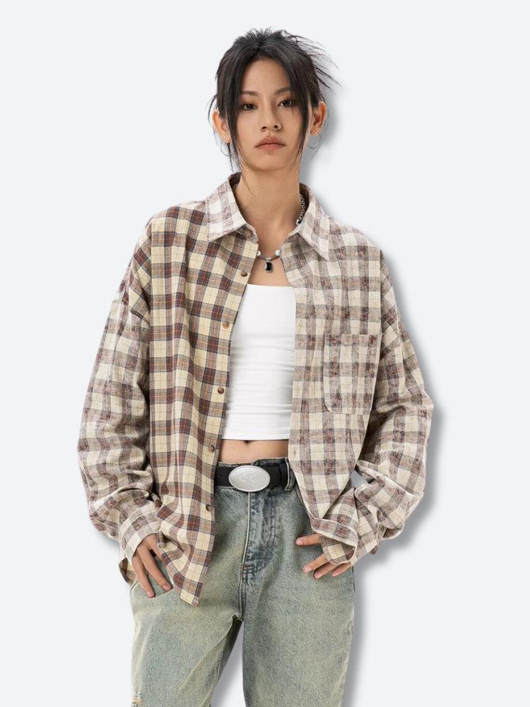 Retro Plaid Shirt - Image 7