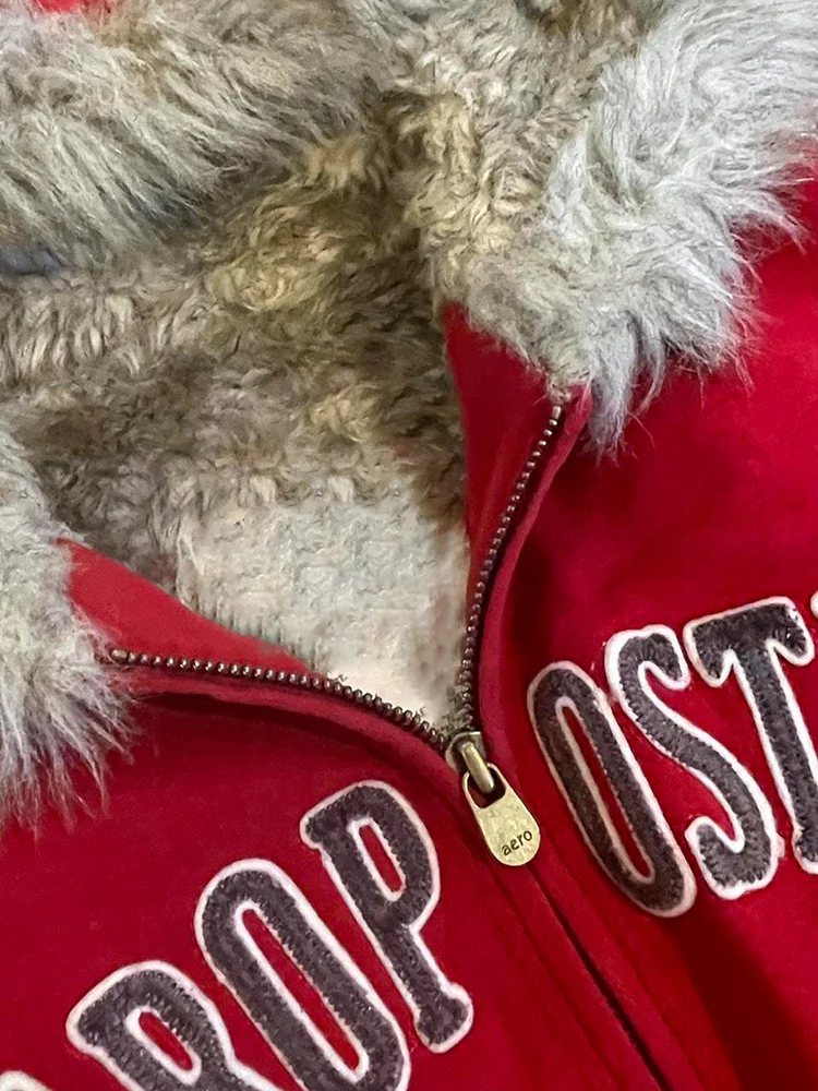 retro red jacket - Image 4