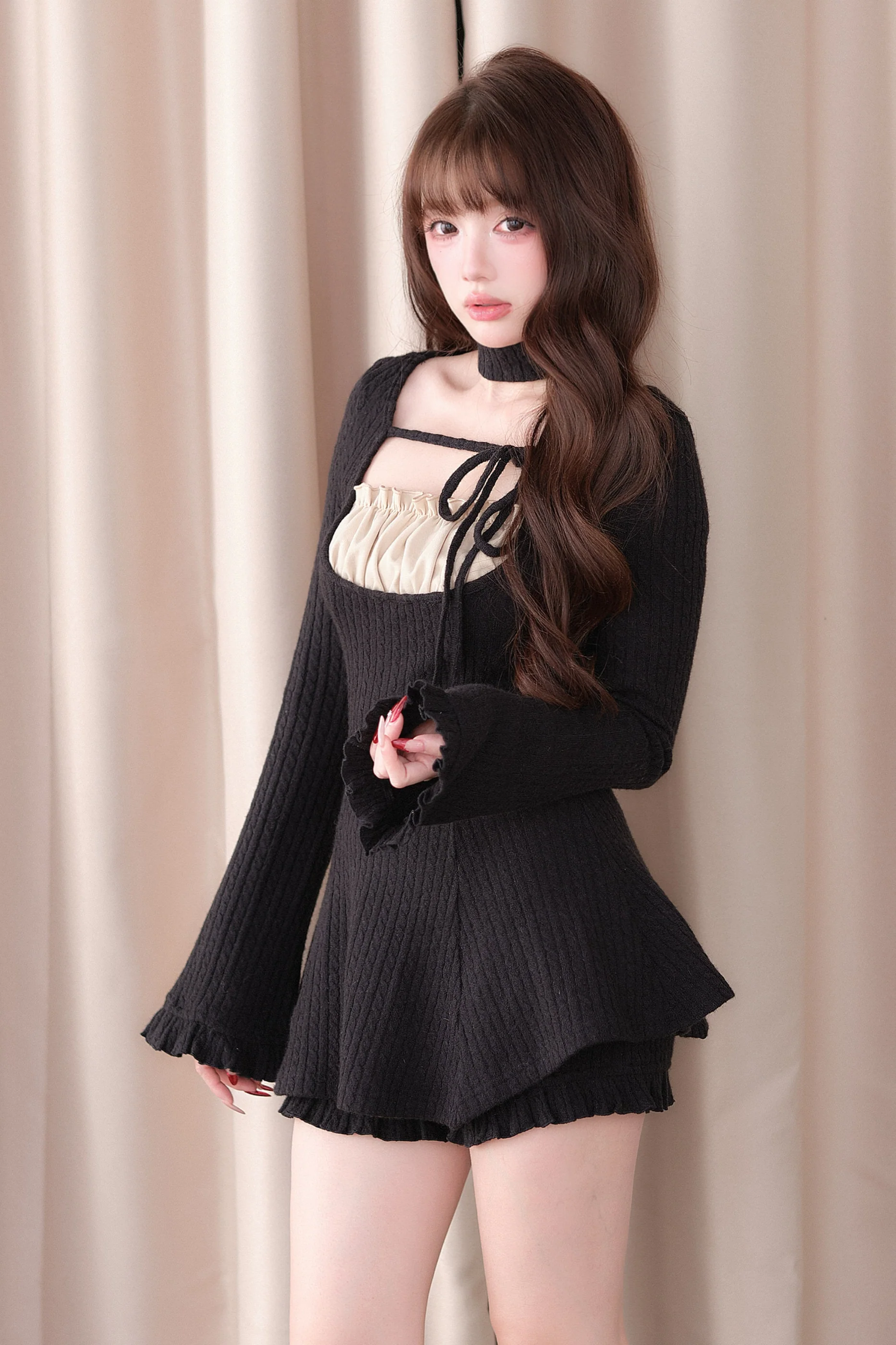 Ribbed Knit Dress + Shorts - Image 15