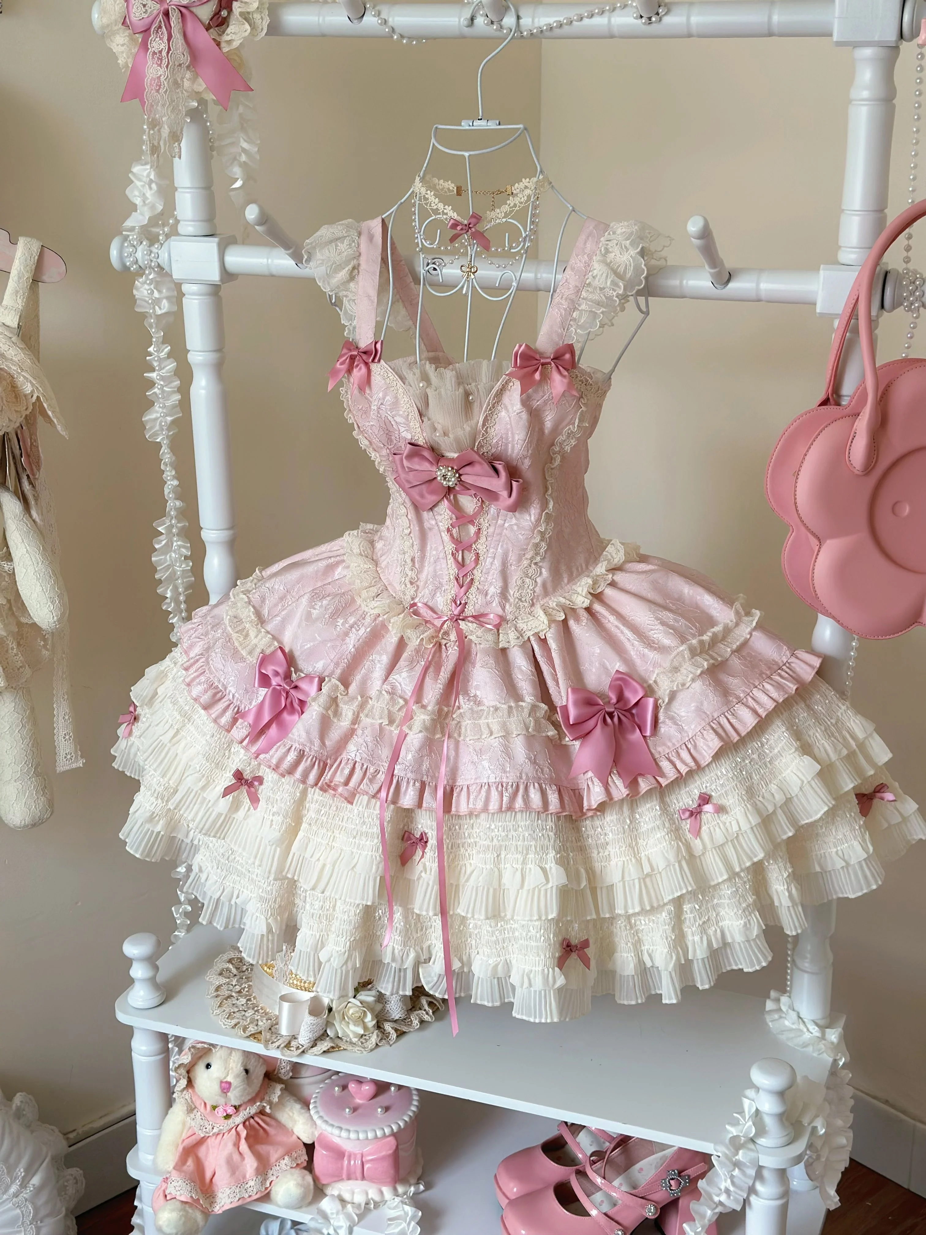 Rose Ballet Lolita Dress(PRE-SALE) - Image 5