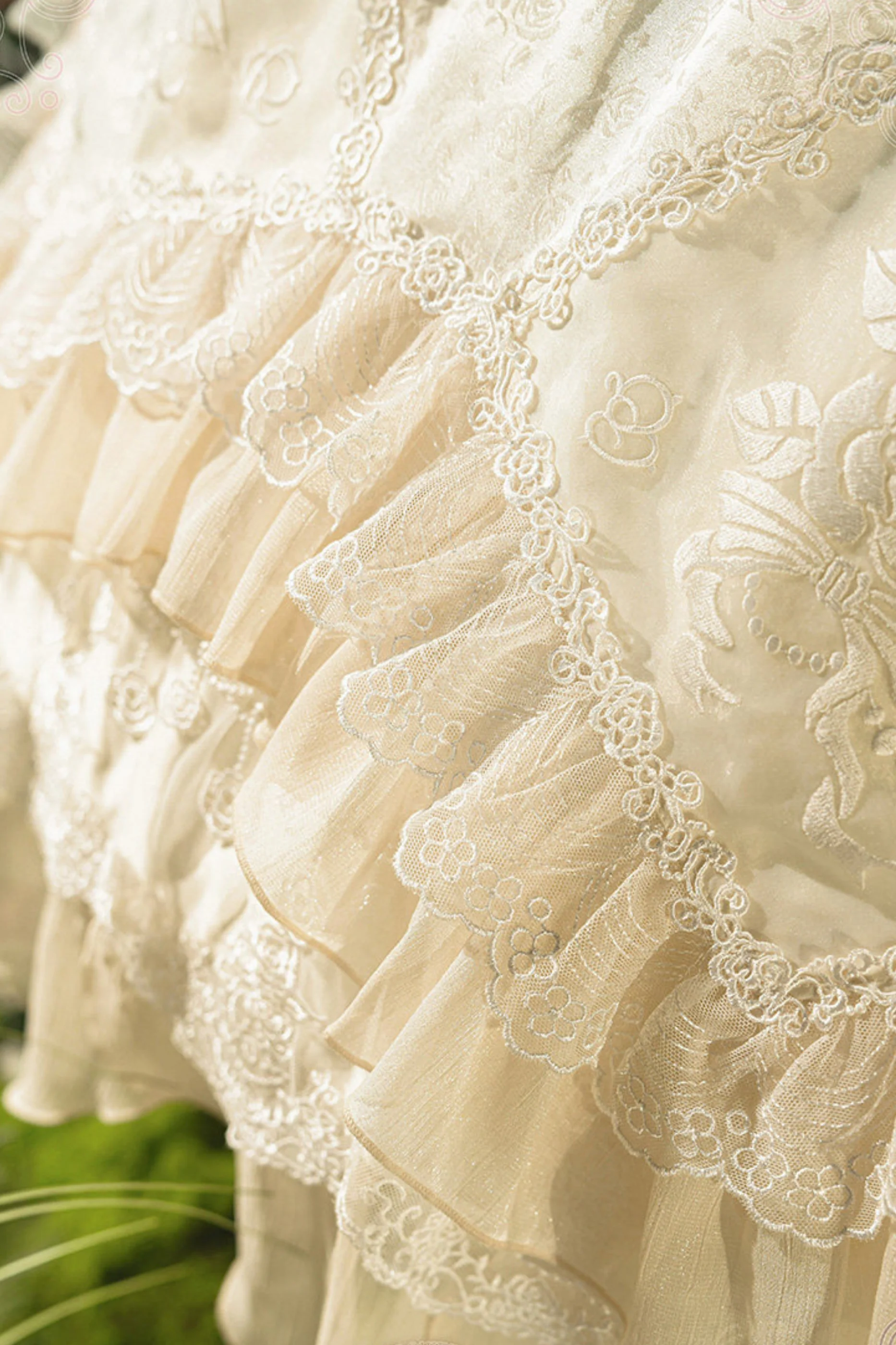 Fairy Princess Lolita Jumper Skirt + Hair Accessories + Sleeves - Image 32