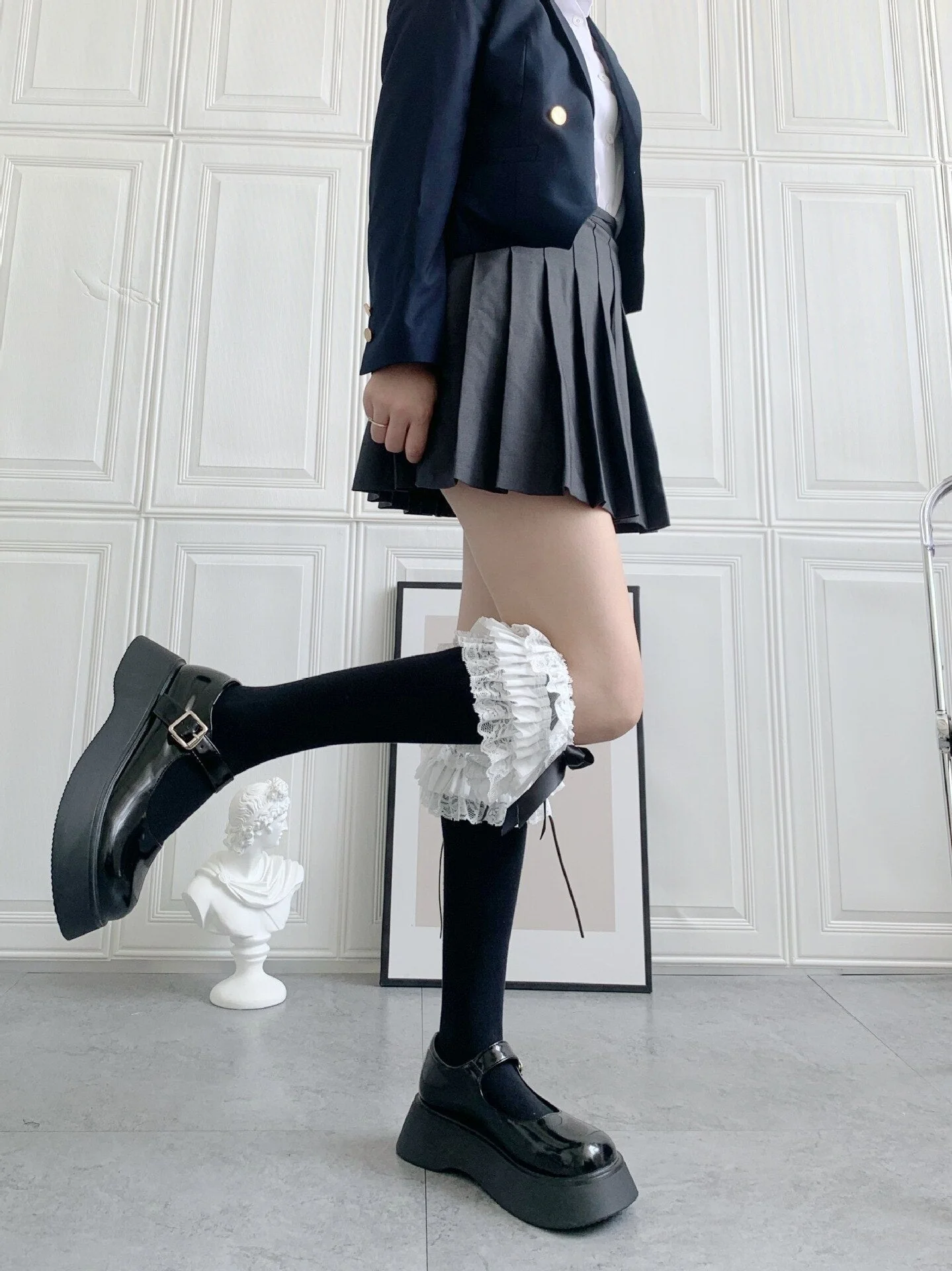 Ruffled Knee Socks - Image 13