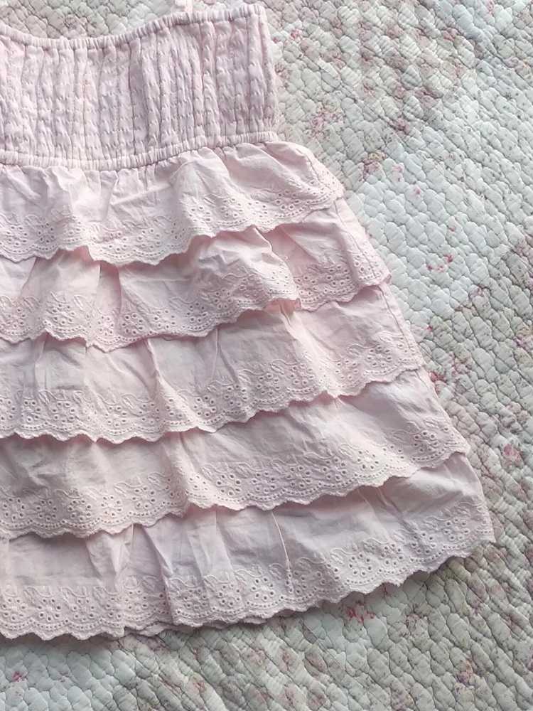 Ruffled Pink Tank Top - Image 5