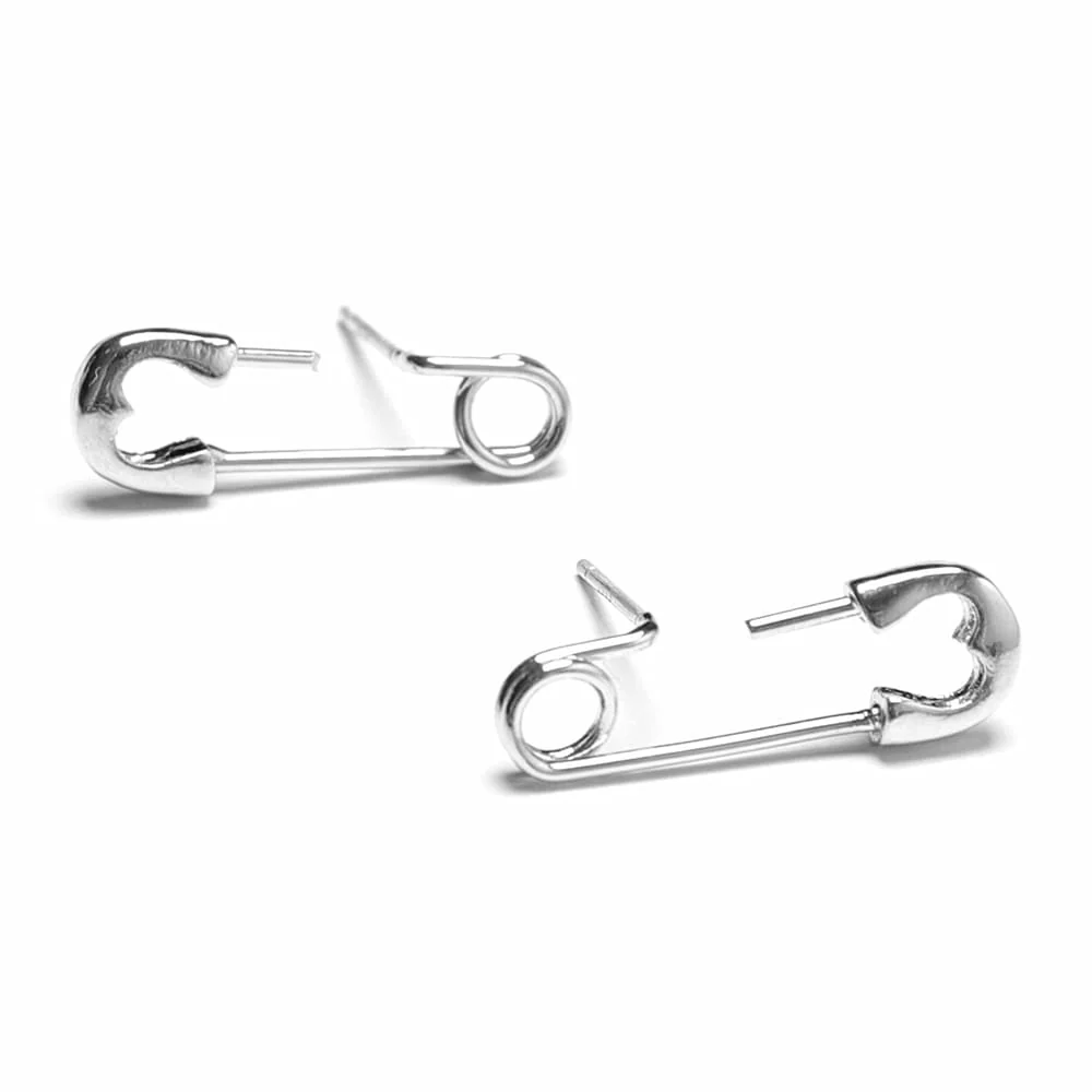 Safety Pin Earrings - Image 4