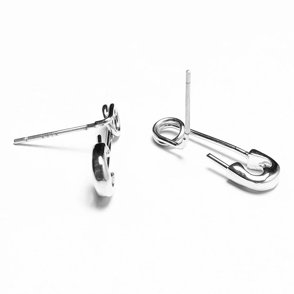 Safety Pin Earrings - Image 5
