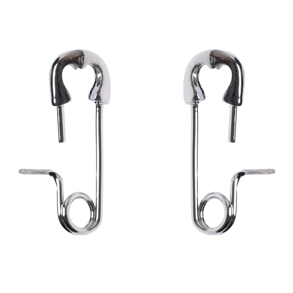 Safety Pin Earrings - Image 6