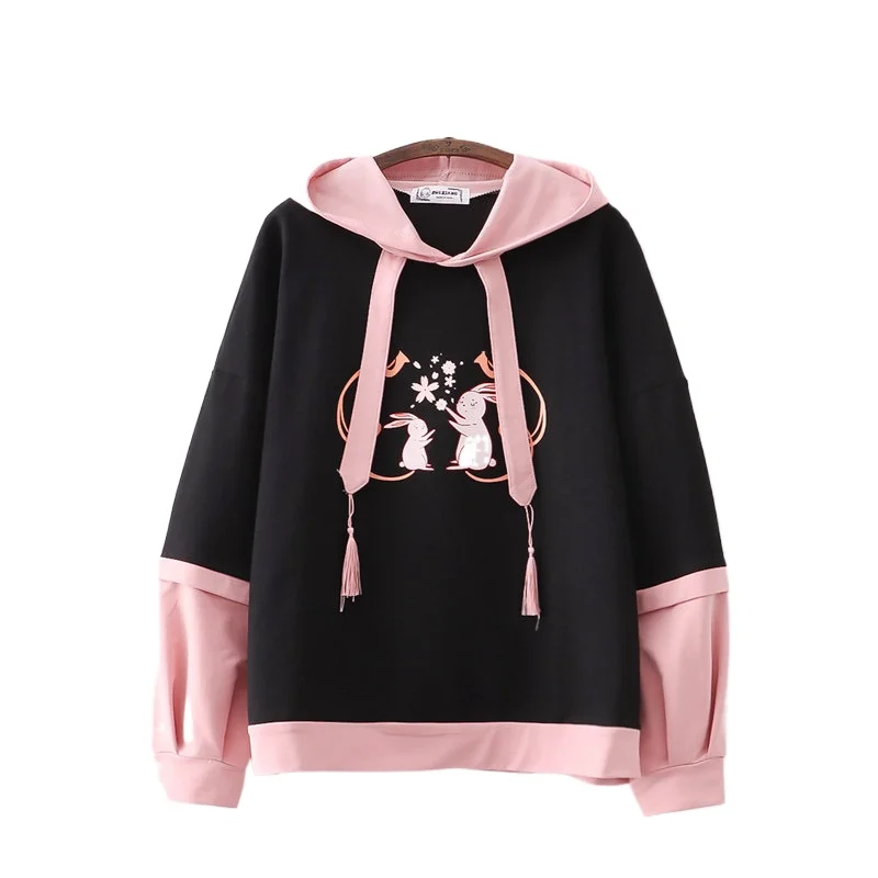 Sakura Bunny Hoodie - Image 2