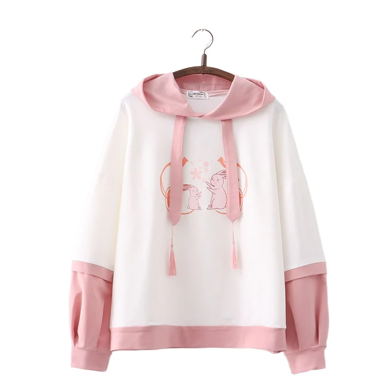Sakura Bunny Hoodie - Image 3