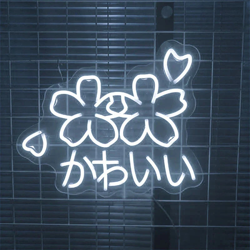 Sakura Flower Kawaii Neon Sign - Image 10