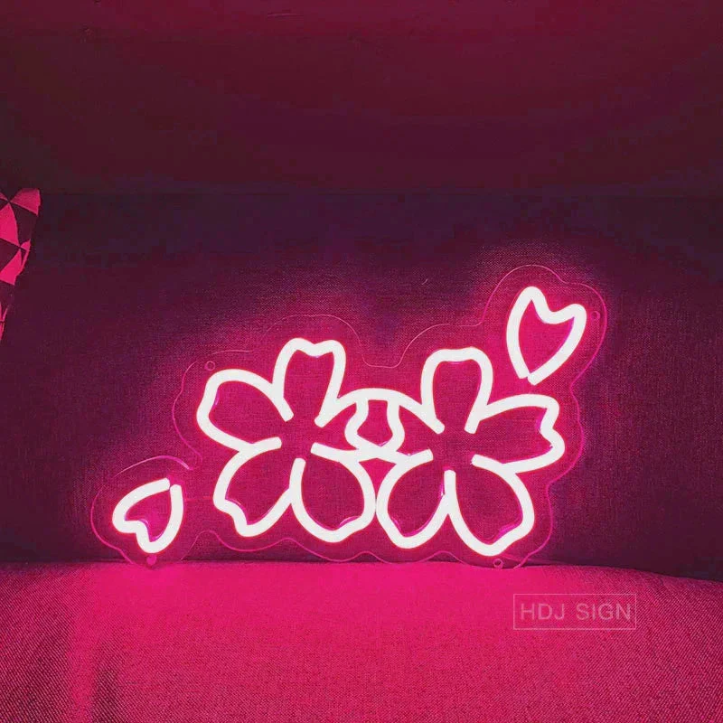Sakura Flower Kawaii Neon Sign - Image 14
